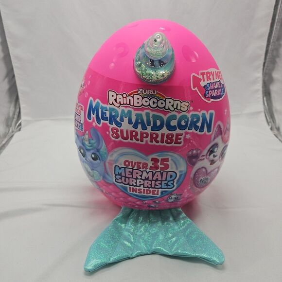 Rainbocorns Mermaidcorn Surprise Plush by ZURU – Collectible Mystery Egg Toy - Picture 1 of 12